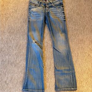 BKE Women's Stella Light Blue Boot Cut Jeans